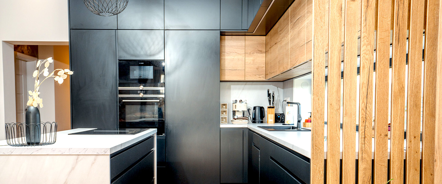 Rénovation petite cuisine moderne